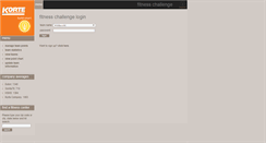 Desktop Screenshot of fitness.korteco.com